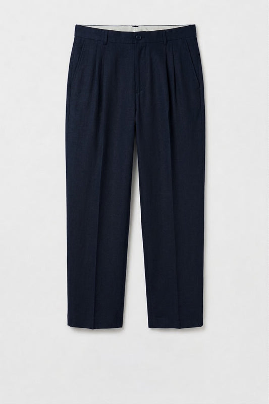 Antioch Keten Karışımlı Erkek Baggy Pantolon