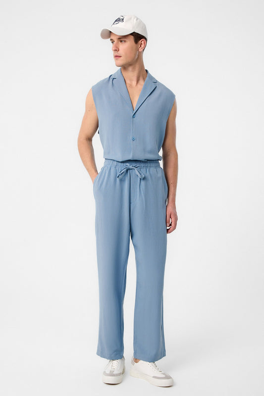 Antioch Keten Karışımlı Jogger Erkek Pantolon