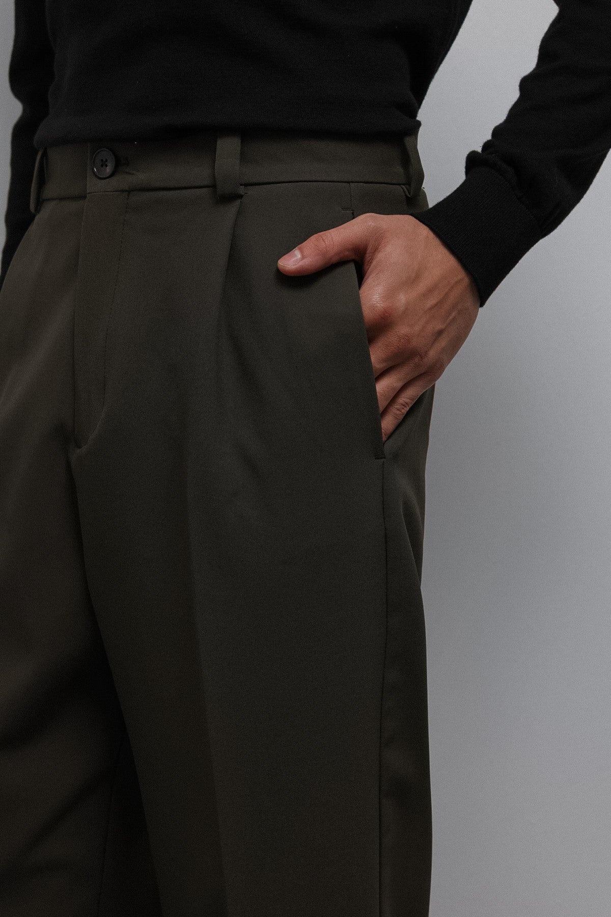 Antioch Relax Fit Baggy Pilili Erkek Pantolon