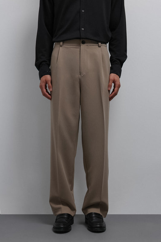 Antioch Relax Fit Baggy Pilili Erkek Pantolon
