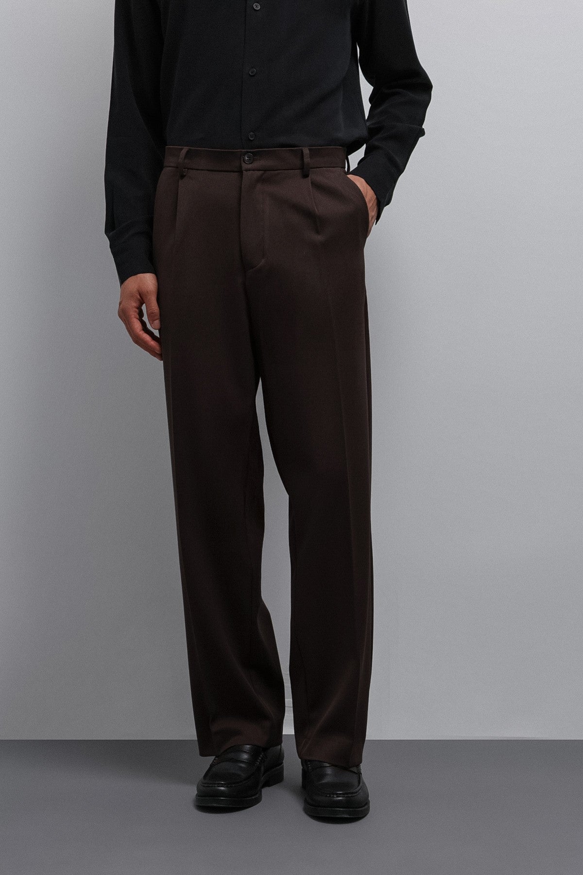Antioch Relax Fit Baggy Pilili Erkek Pantolon