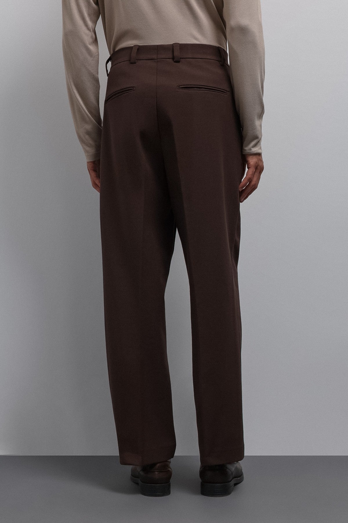Antioch Siyah-1 Relax Fit Pilili Erkek Pantolon