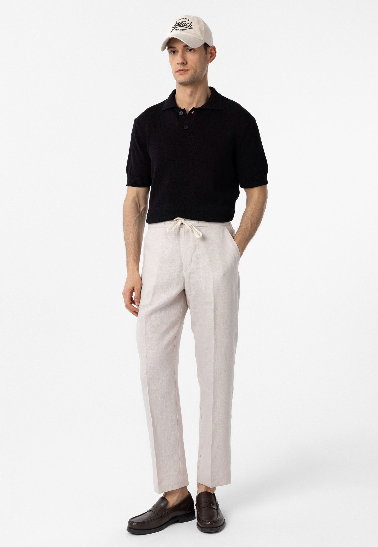 100% Pamuk Polo Yaka Triko T-Shirt