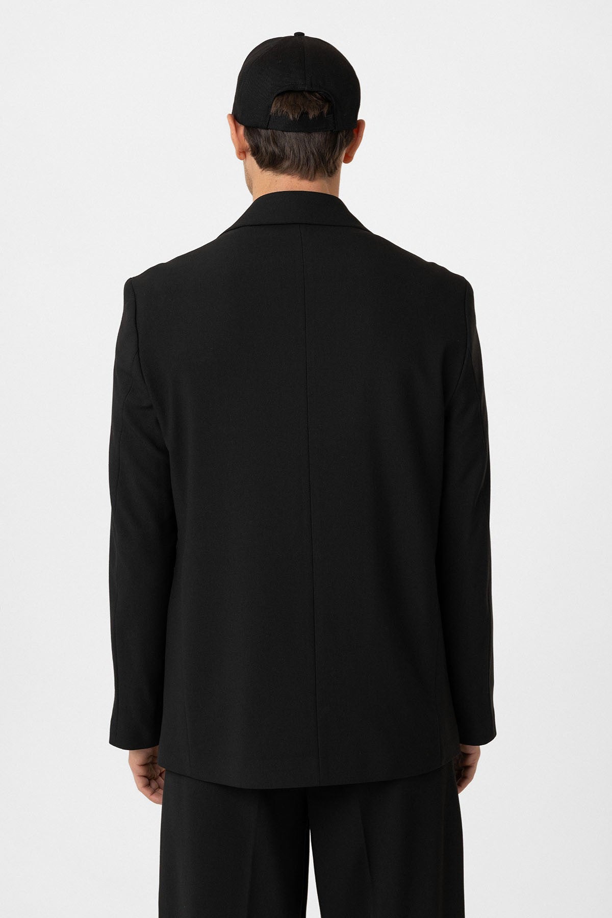 Antioch Relax Fit Kruvaze Erkek Blazer Ceket