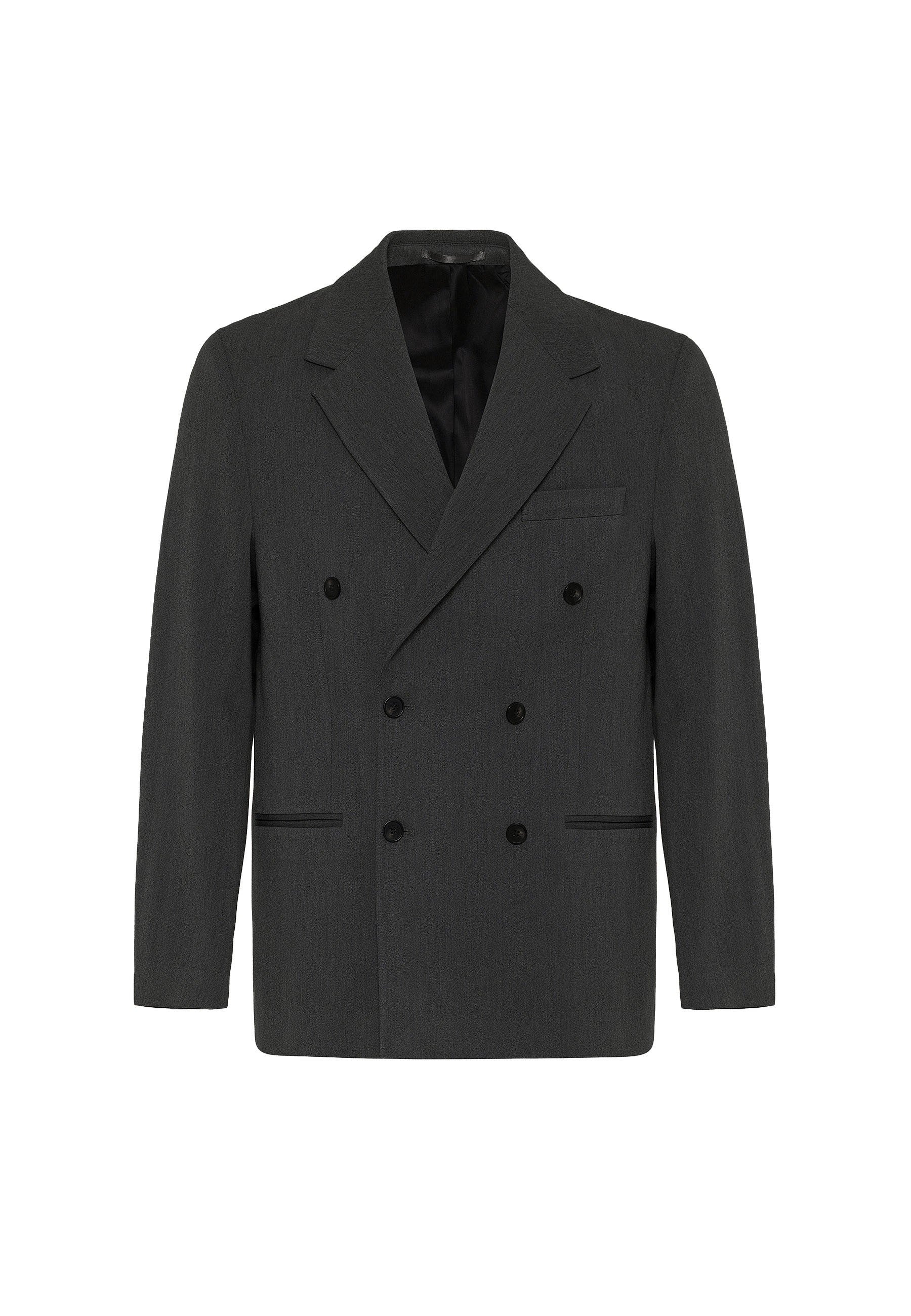 Antioch Relax Fit Kruvaze Erkek Blazer Ceket