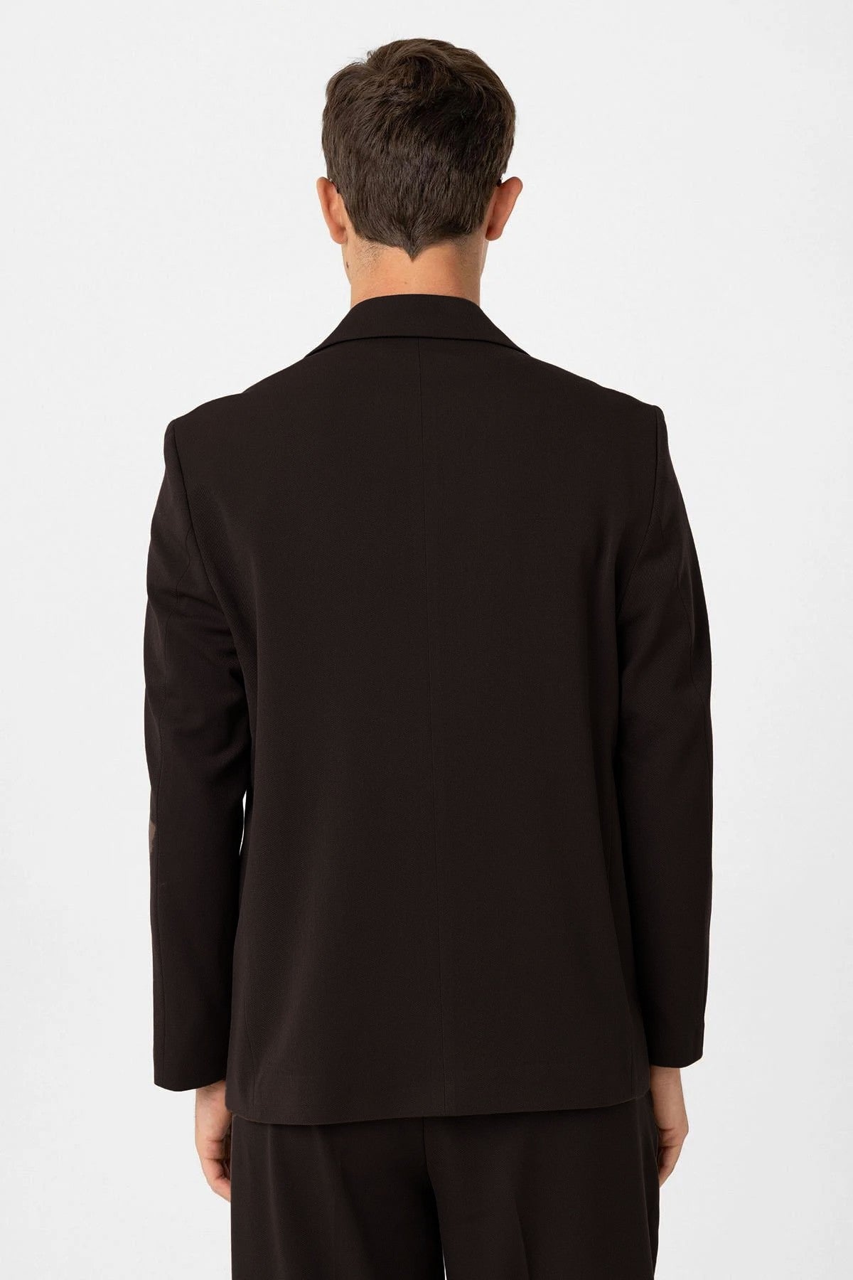 Antioch Relax Fit Kruvaze Erkek Blazer Ceket
