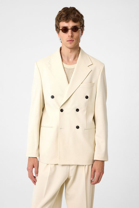 Antioch Relax Fit Kruvaze Erkek Blazer Ceket