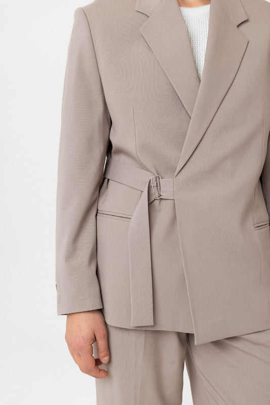Antioch Kuşaklı Relax Fit Erkek Blazer Ceket