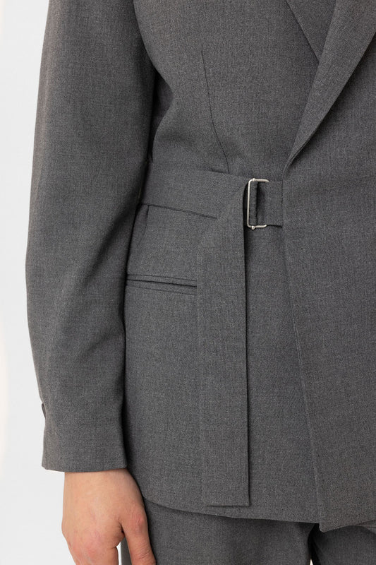Antioch Kuşaklı Relax Fit Erkek Blazer Ceket