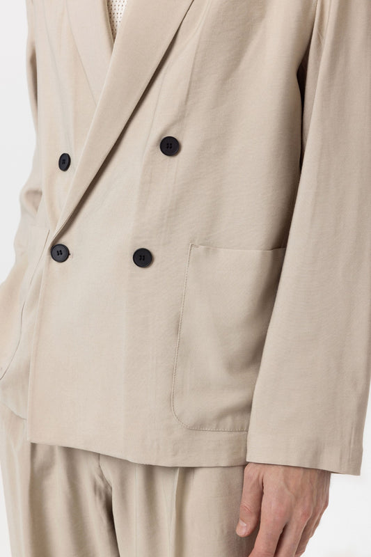 Antioch Relax Fit Diagonel İnce Erkek Blazer Ceket