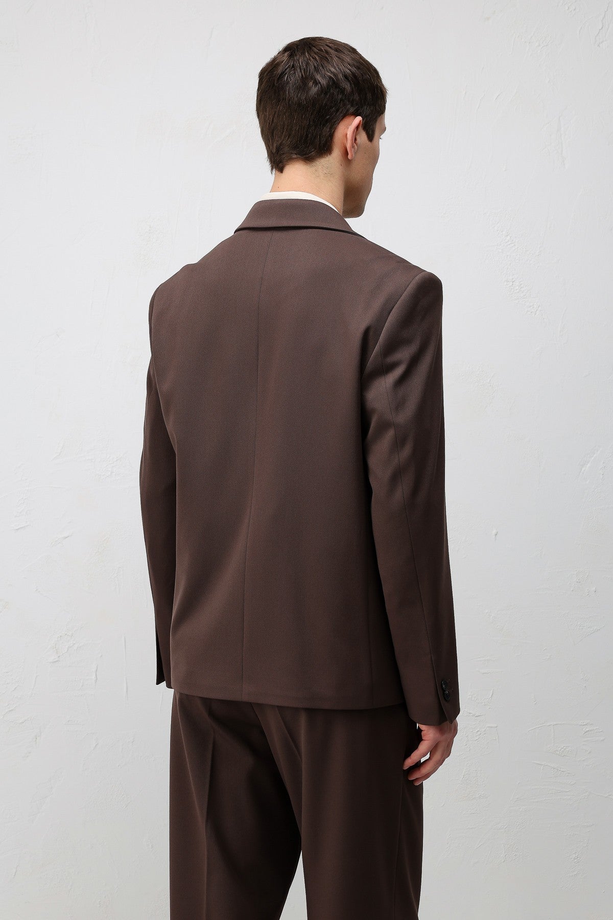 Relax Fit Kruvaze Erkek Blazer Ceket