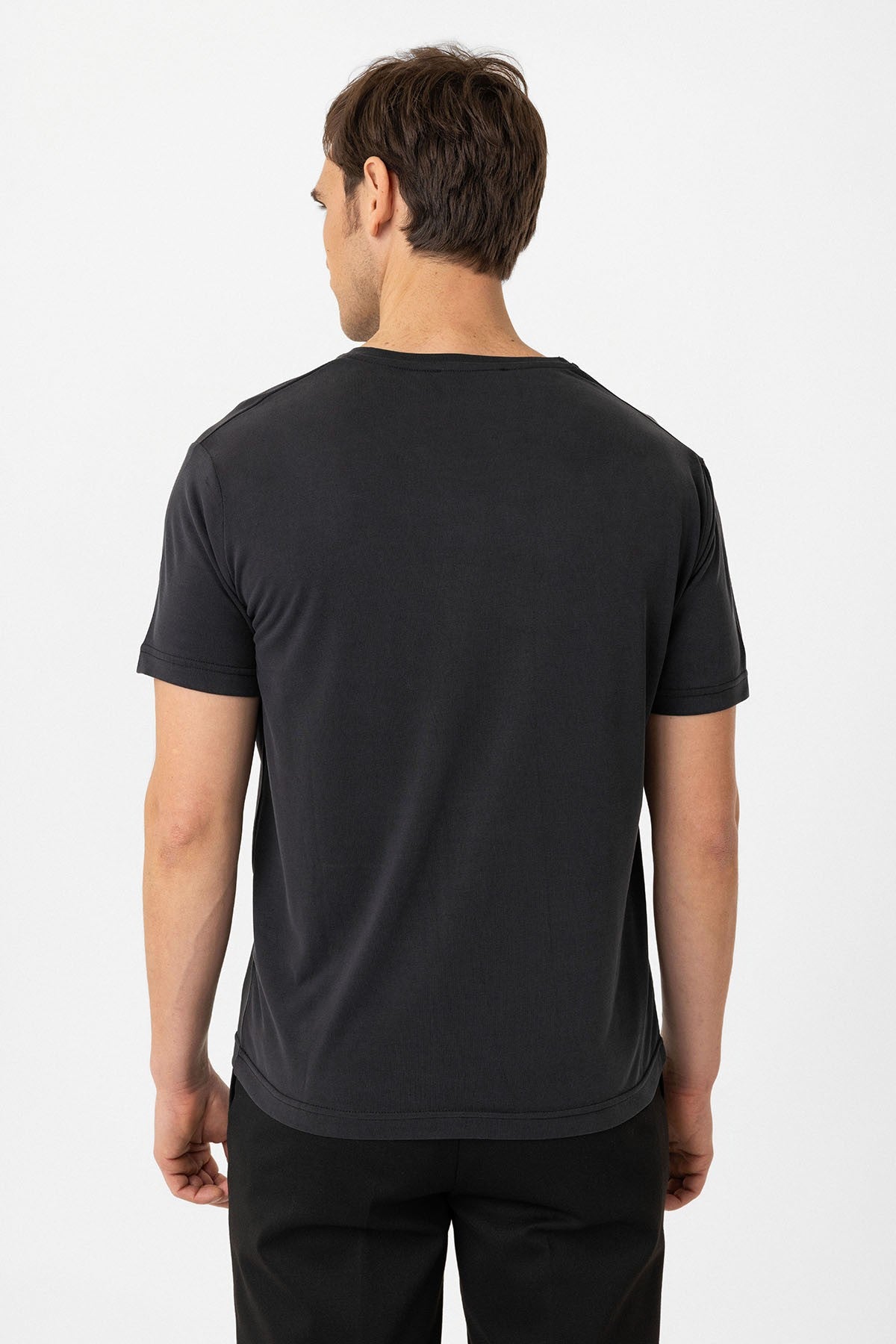 Antioch Regular Fit Modal Teknik Kumaş Erkek T-Shirt