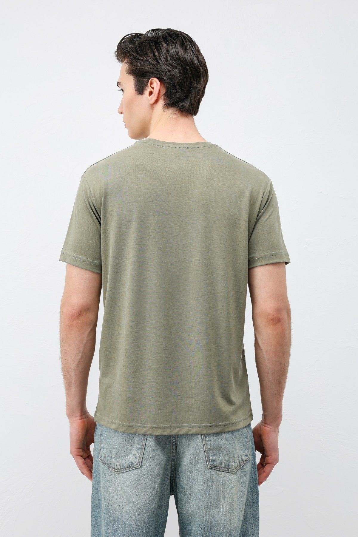 Antioch Regular Fit Modal Teknik Kumaş Erkek T-Shirt