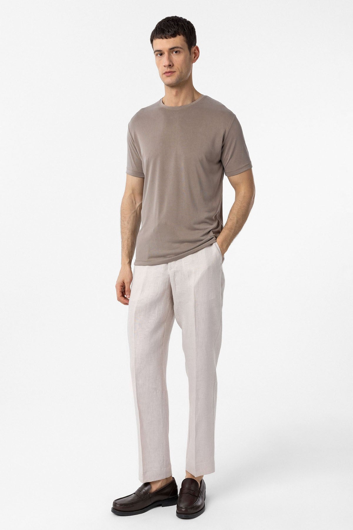 Antioch Regular Fit Modal Teknik Kumaş Erkek T-Shirt
