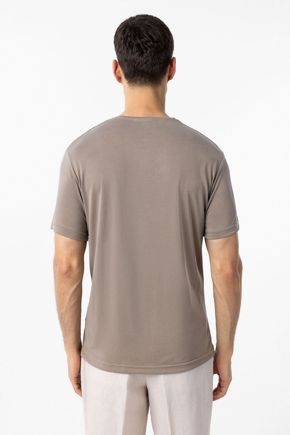 Antioch Regular Fit Modal Teknik Kumaş Erkek T-Shirt
