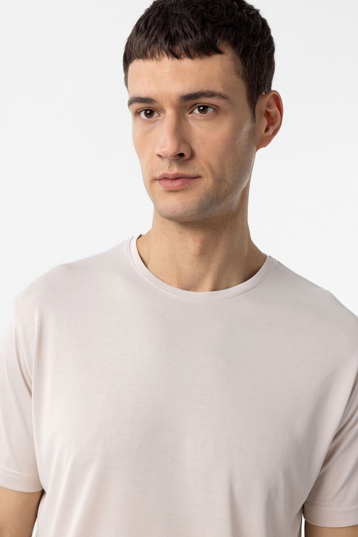 Antioch Regular Fit Modal Teknik Kumaş Erkek T-Shirt