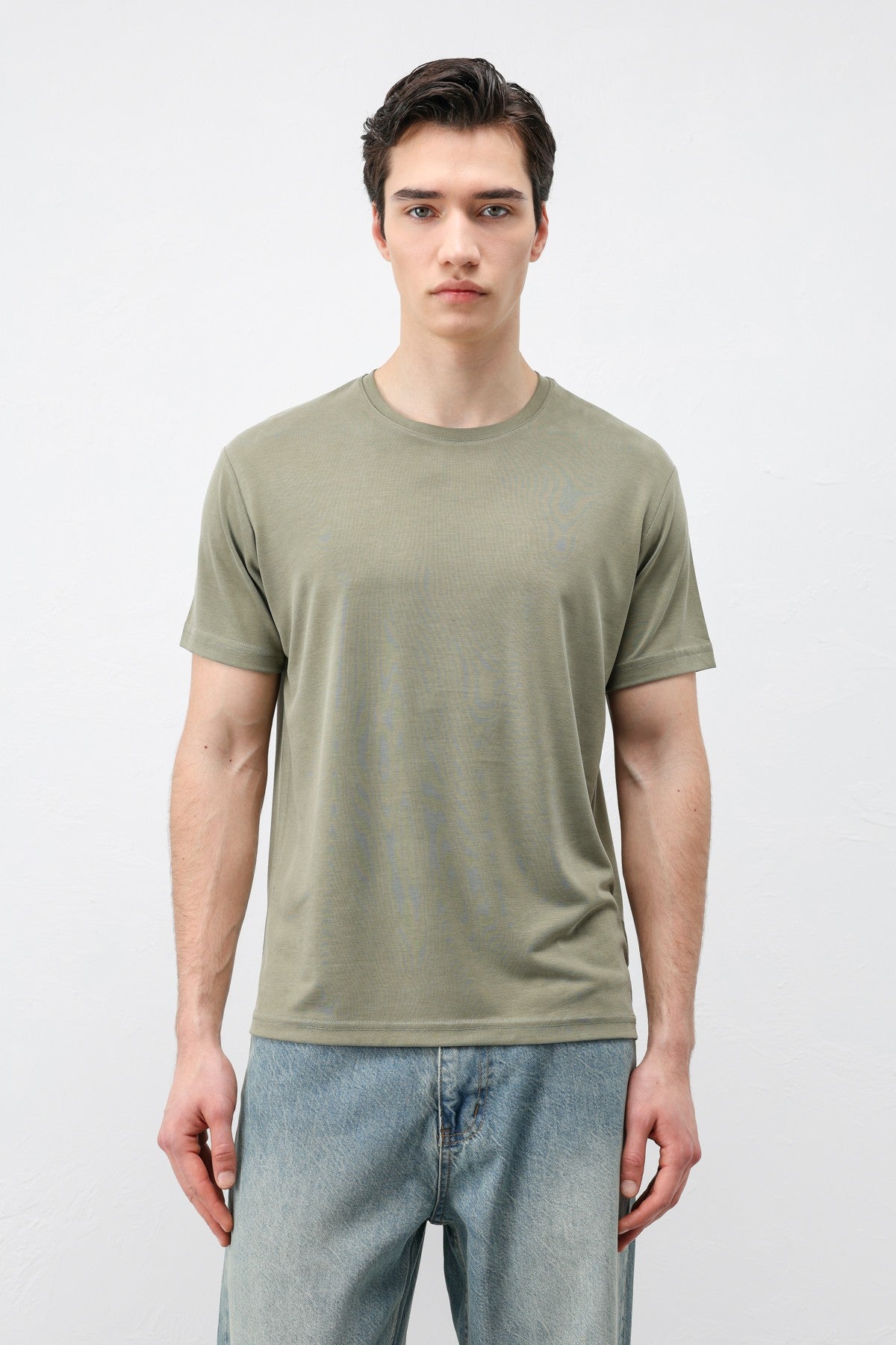 Antioch Regular Fit Modal Teknik Kumaş Erkek T-Shirt