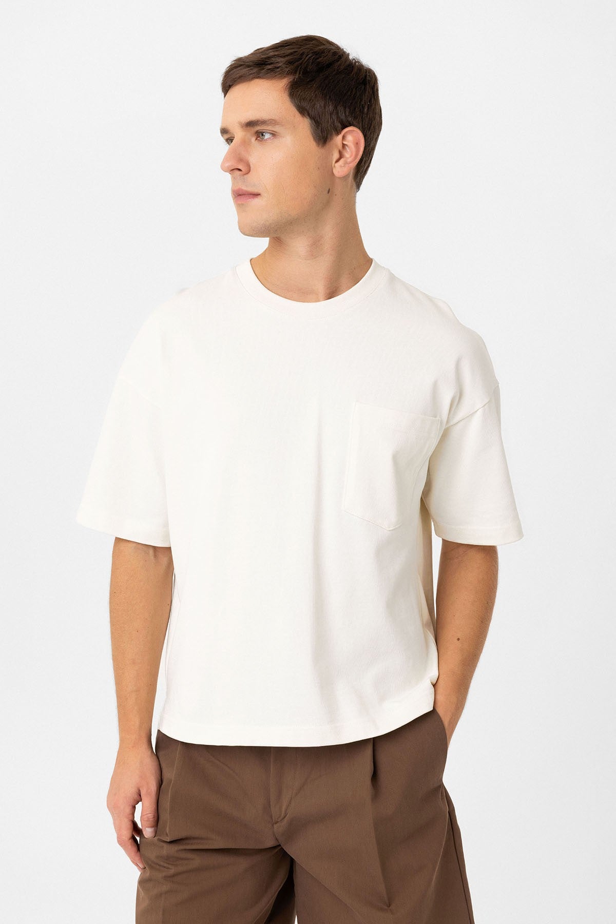 Antioch Relaxed Basic Erkek T-Shirt
