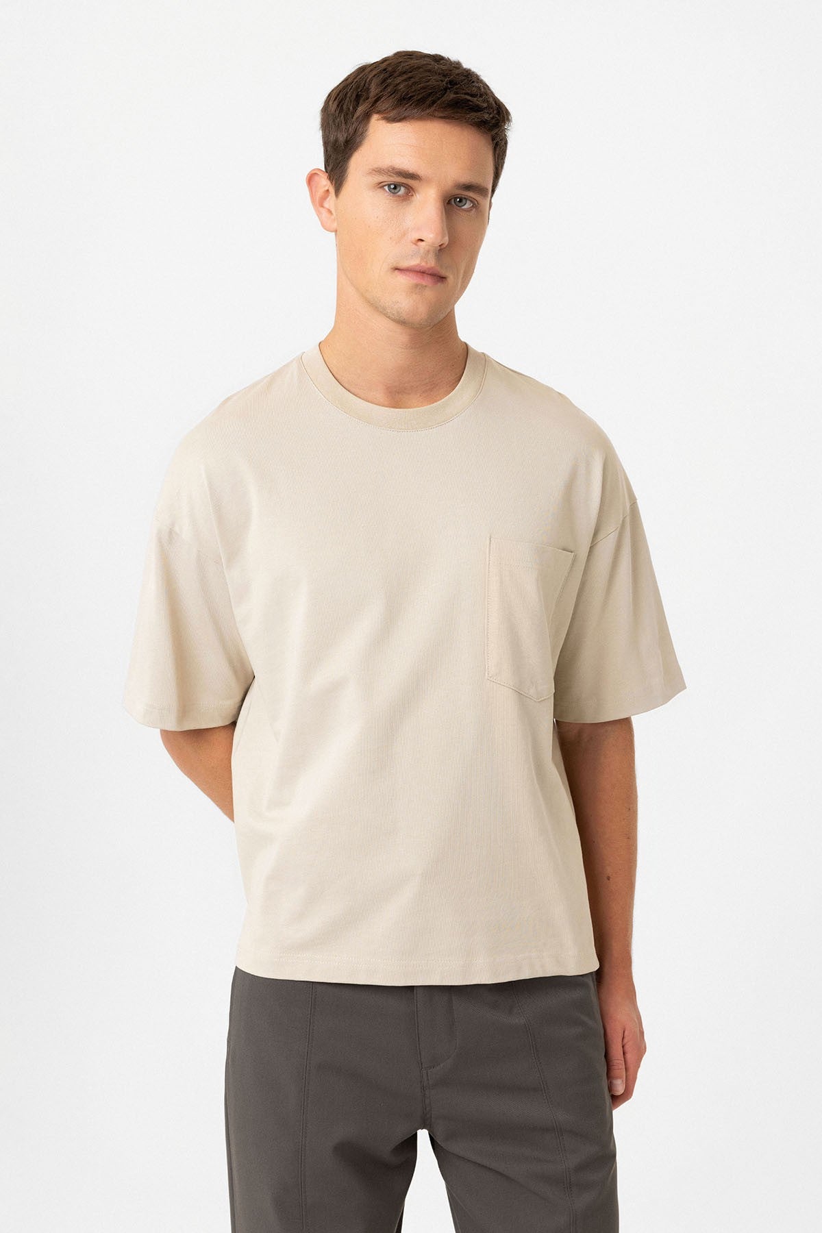 Antioch Relaxed Basic Erkek T-Shirt
