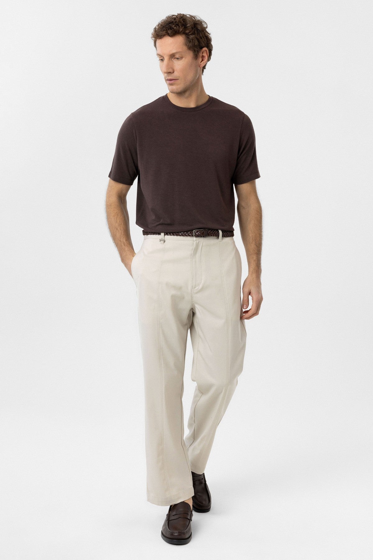 Antioch Siyah Regular Fit Basic Erkek T-Shirt