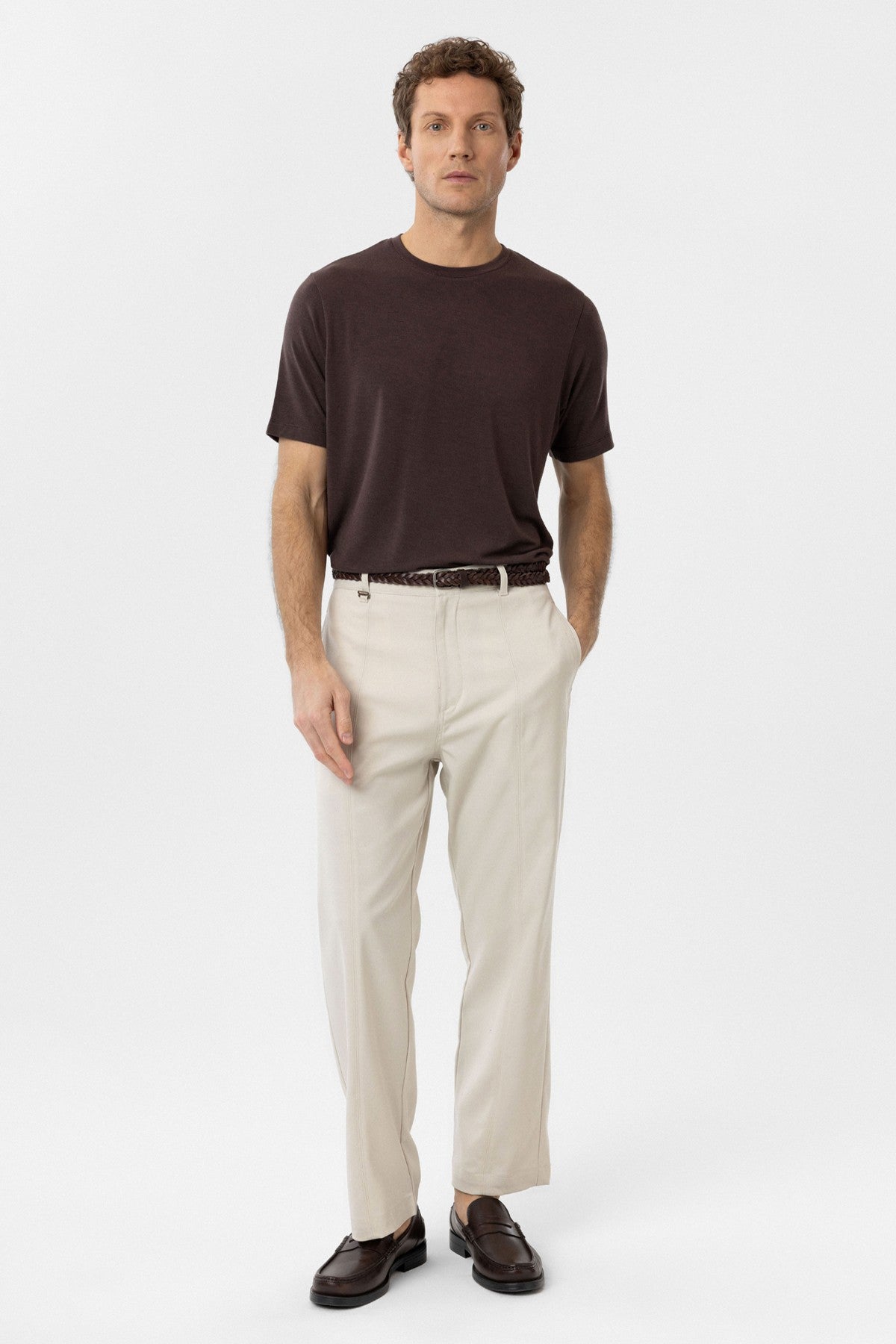 Antioch Siyah Regular Fit Basic Erkek T-Shirt