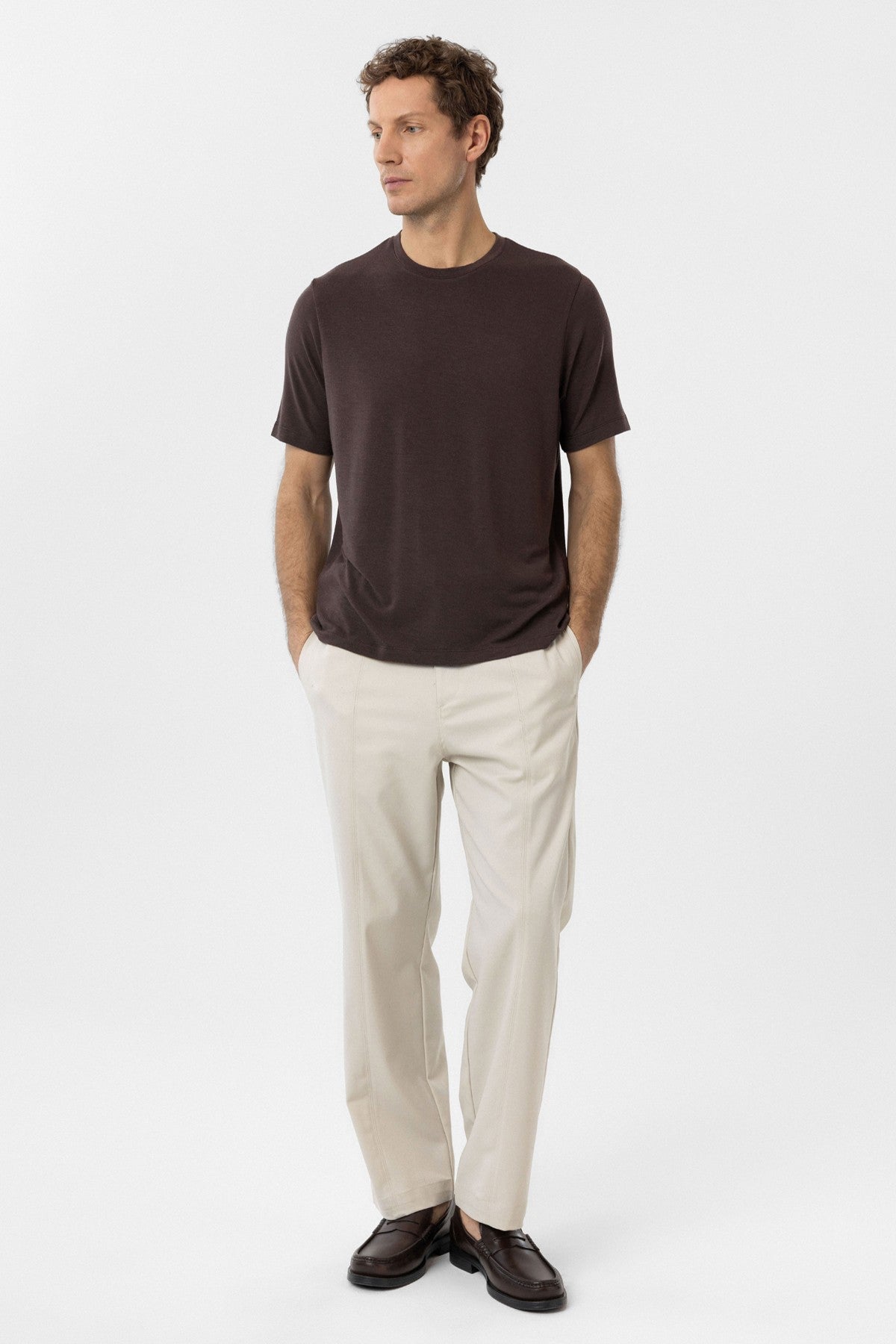 Antioch Siyah Regular Fit Basic Erkek T-Shirt