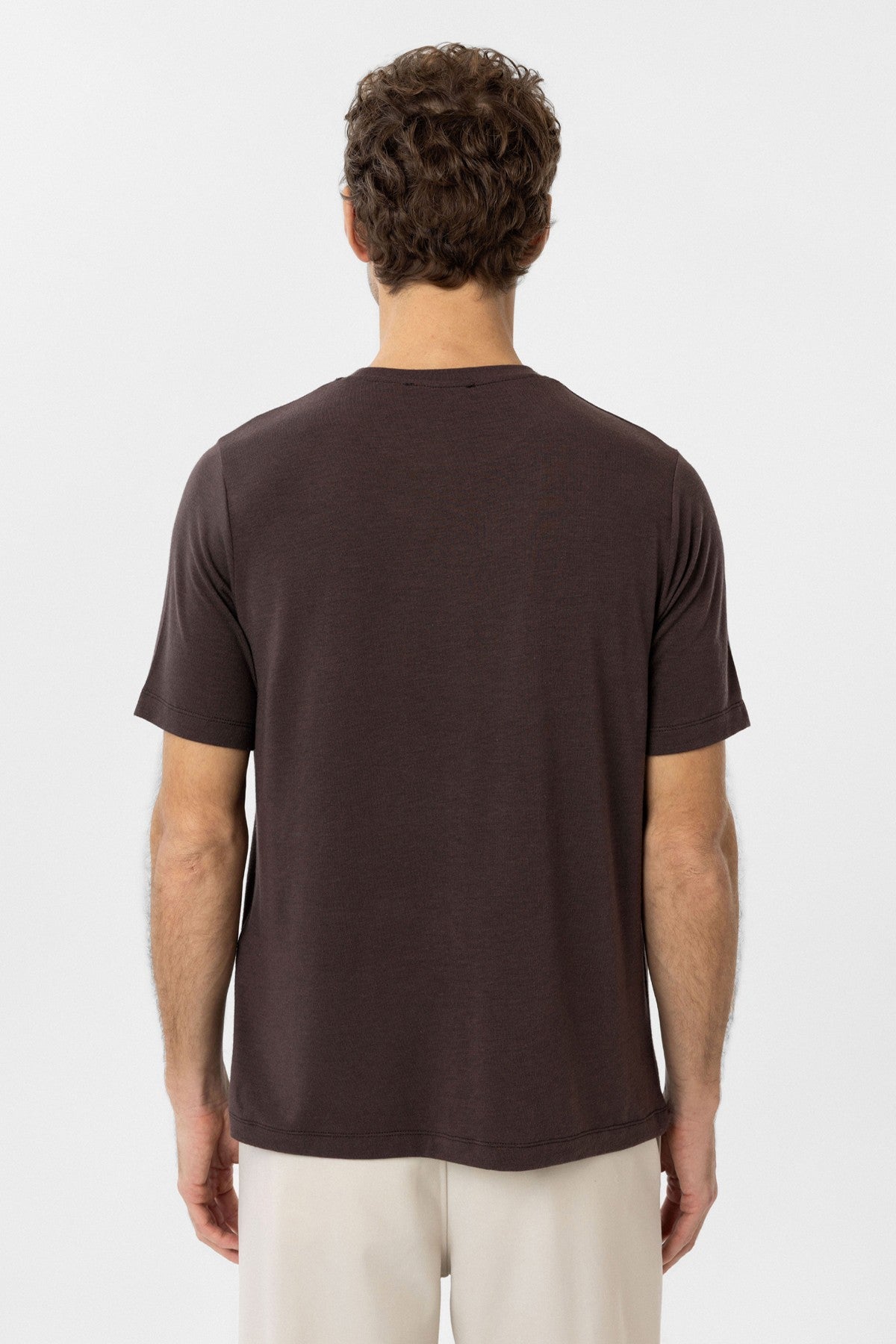 Antioch Siyah Regular Fit Basic Erkek T-Shirt