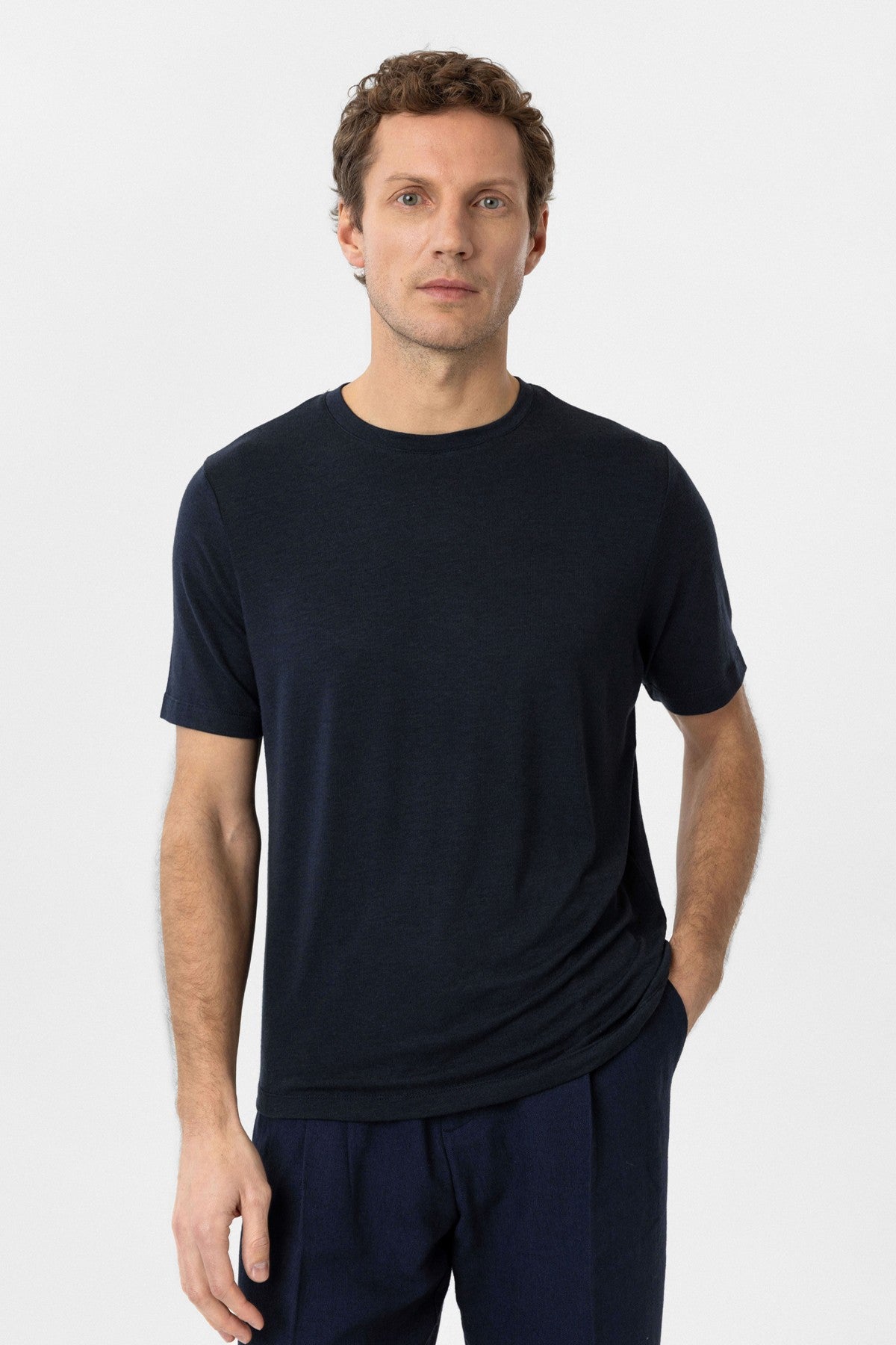 Antioch Siyah Regular Fit Basic Erkek T-Shirt