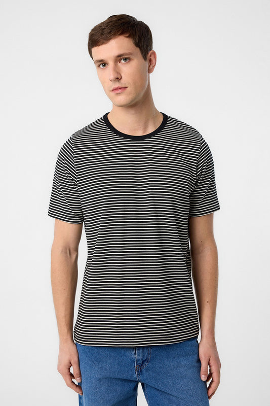 Antioch Regular Fit Çizgili Erkek T-Shirt