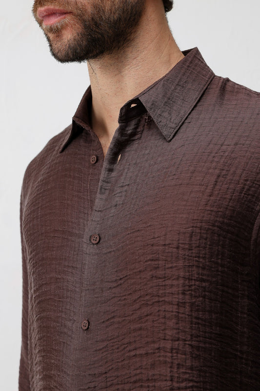 Antioch Crinkled Relax Fit Erkek Gömlek