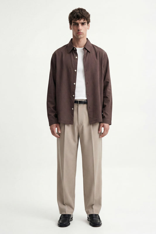 Antioch Relaxed Fit Çizgili Erkek Gömlek