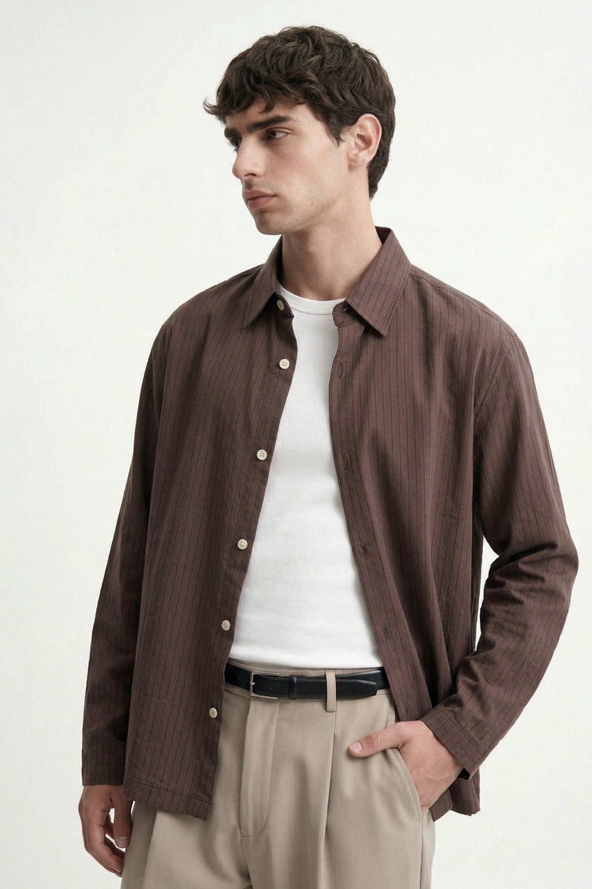 Antioch Relaxed Fit Çizgili Erkek Gömlek