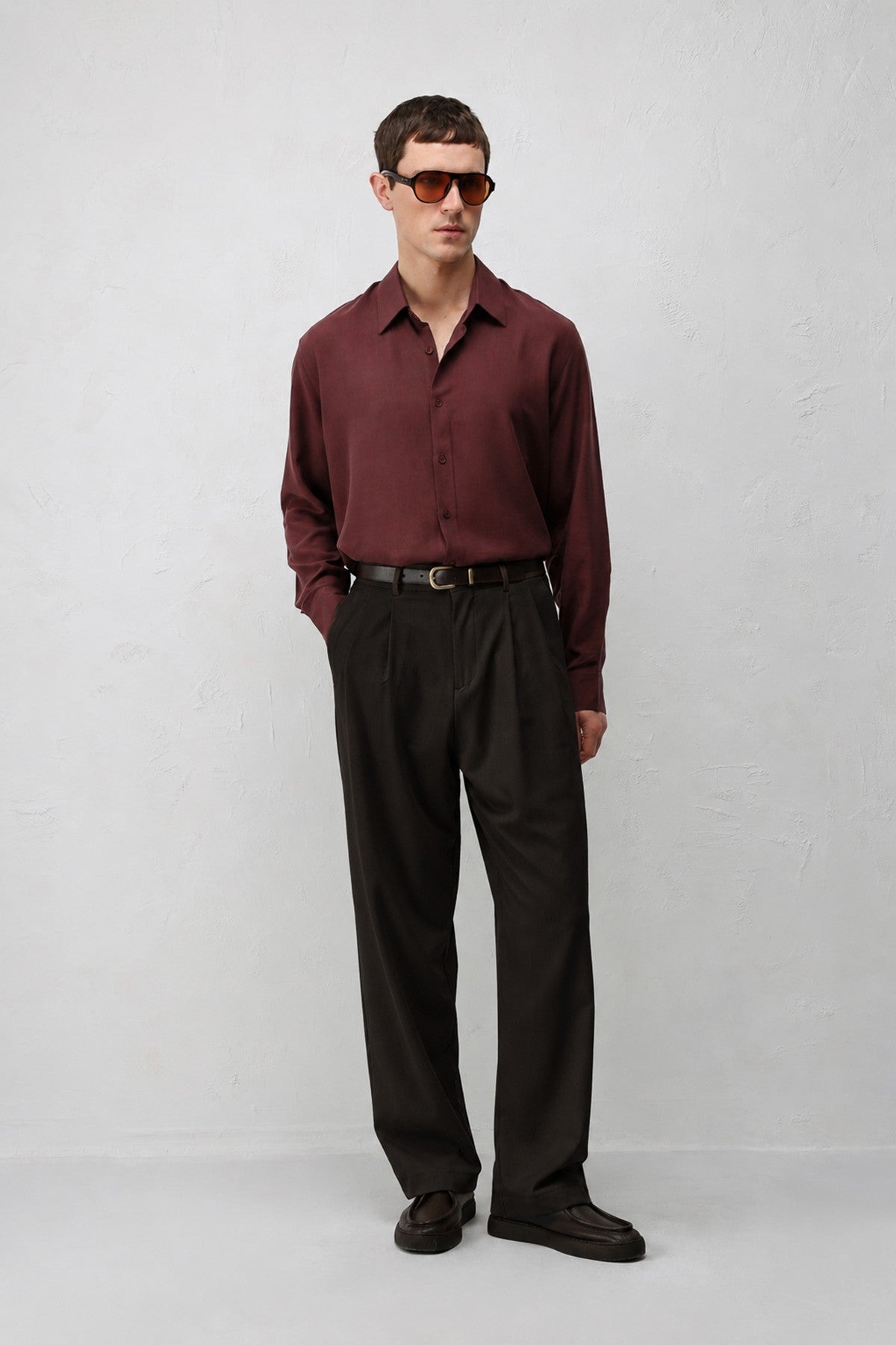 Antioch Siyah Relaxed Fit Erkek Pantolon