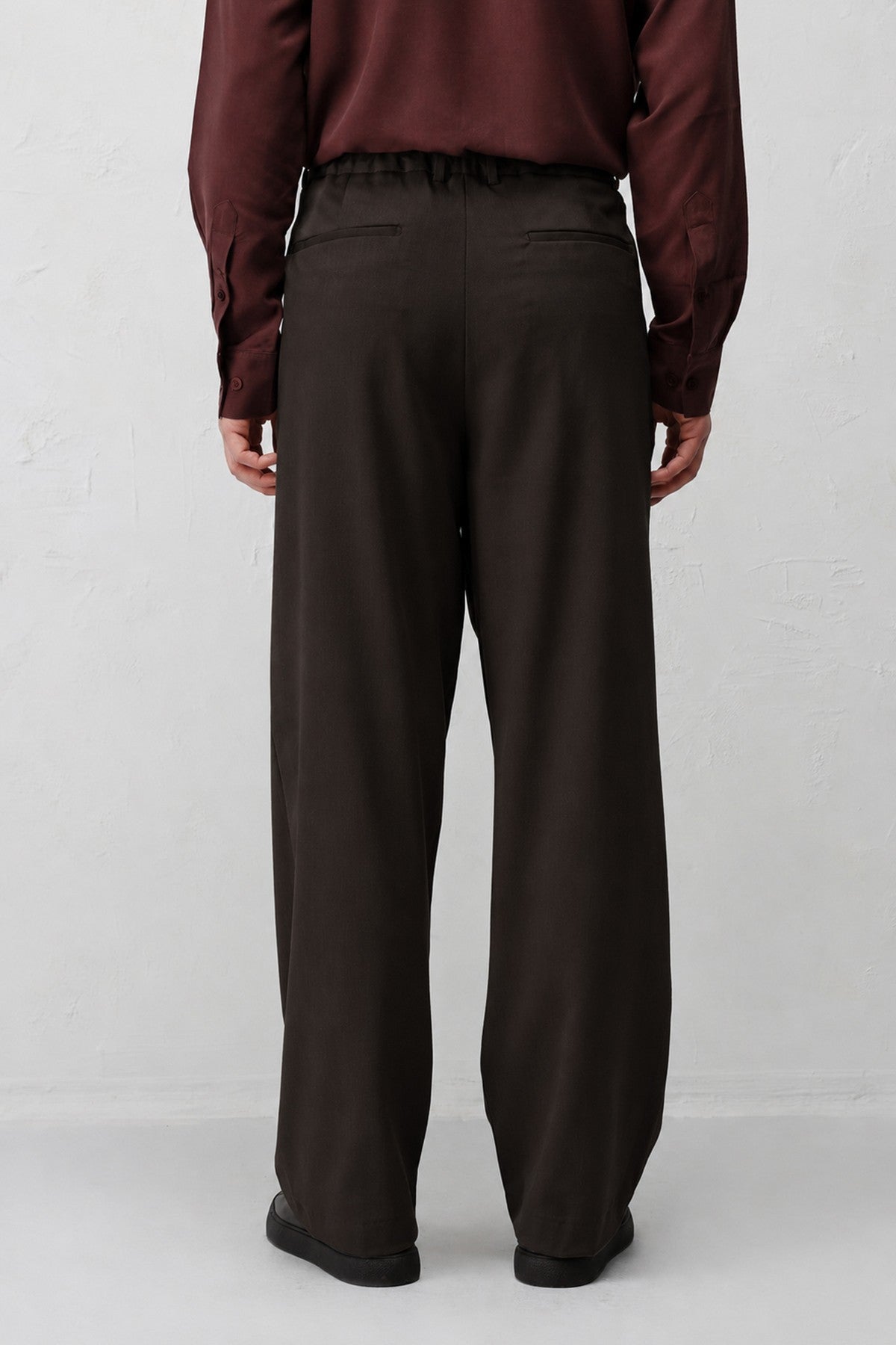 Antioch Siyah Relaxed Fit Erkek Pantolon