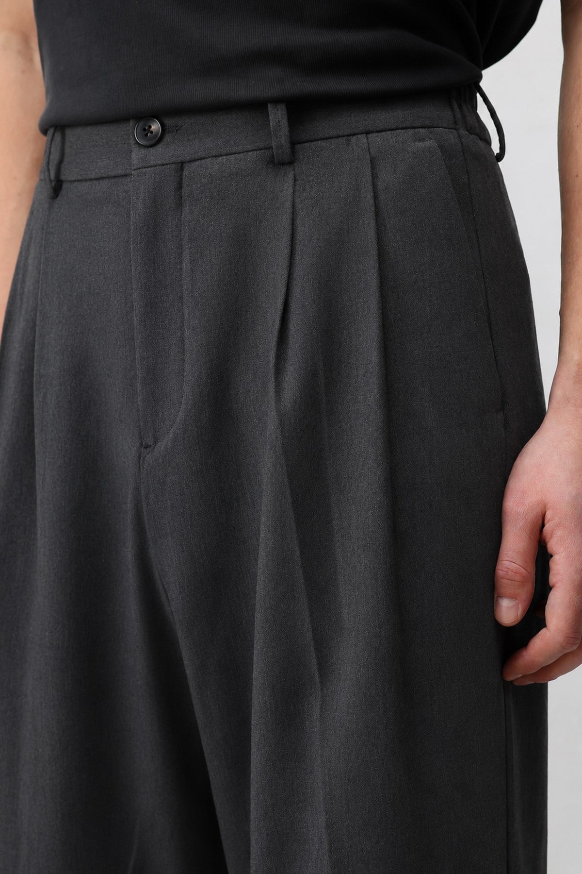 Antioch Siyah Relaxed Fit Erkek Pantolon