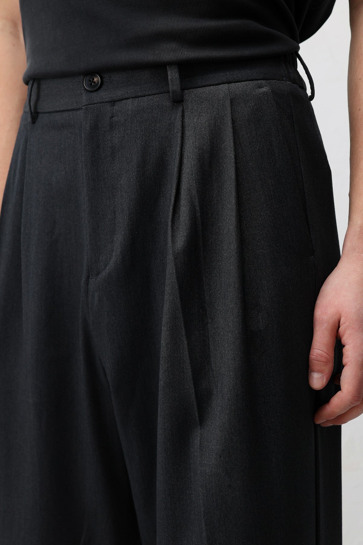 Antioch Siyah Relaxed Fit Erkek Pantolon