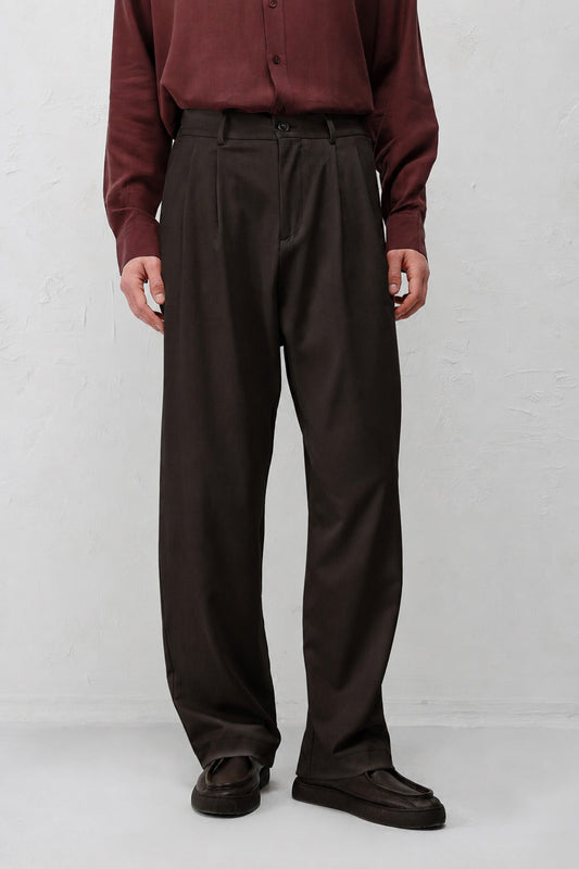 Antioch Siyah Relaxed Fit Erkek Pantolon