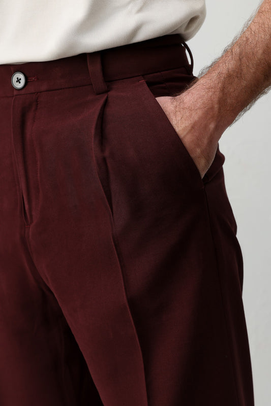 Antioch Pileli Relaxed Fit Erkek Pantolon