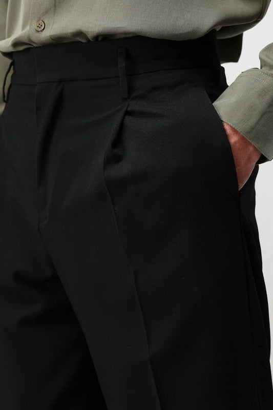 Relaxed Fit Pileli Erkek Pantolon