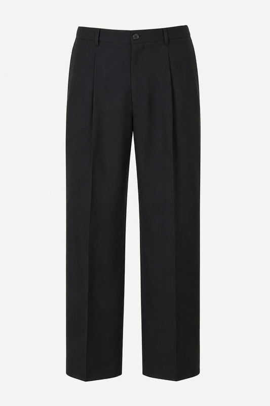 Relaxed Fit Pileli Erkek Pantolon