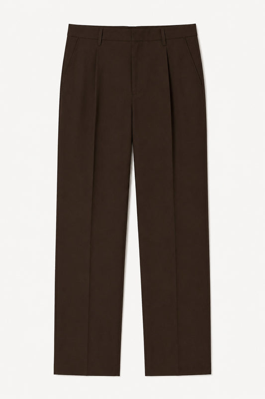 Relaxed Fit Pileli Erkek Pantolon