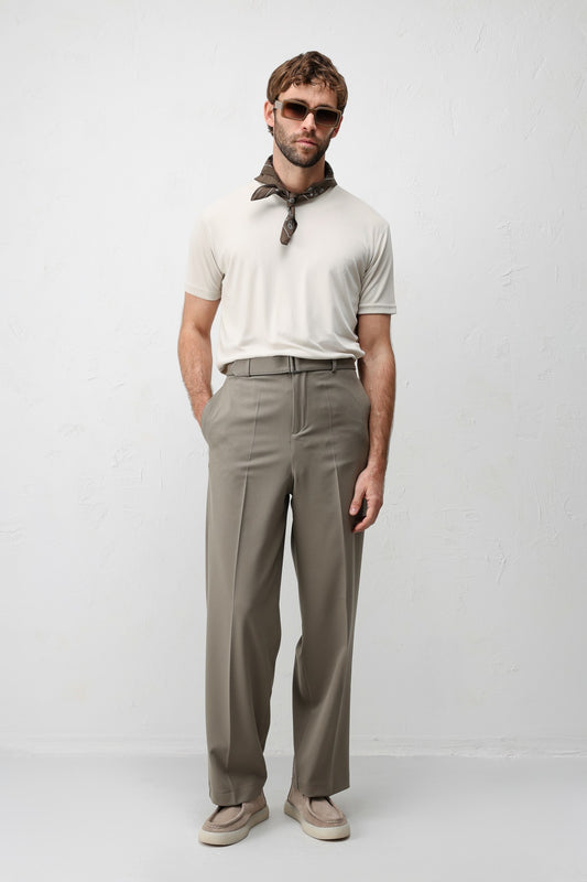 Antioch Relaxed Fit Kemerli Erkek Pantolon
