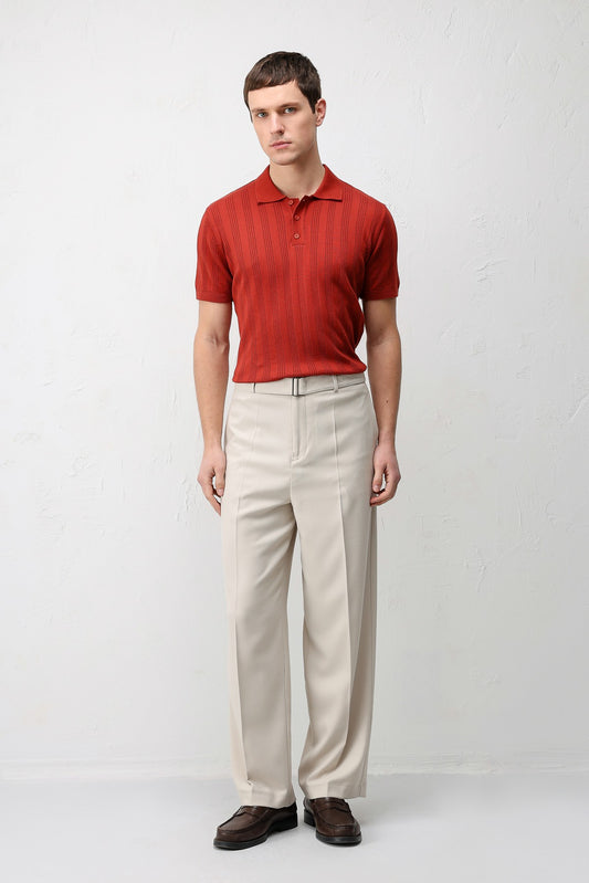 Antioch Relaxed Fit Kemerli Erkek Pantolon