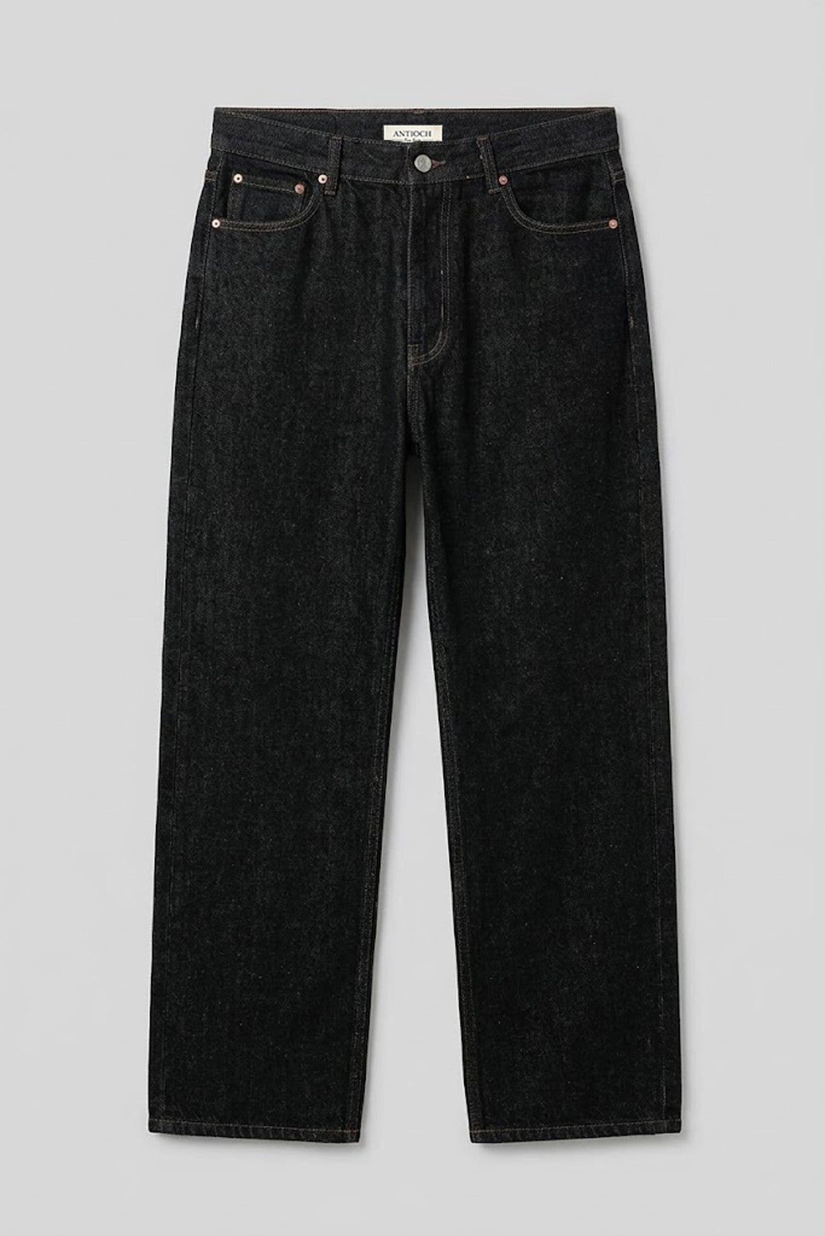 Antioch Siyah Baggy Fit Erkek Jean