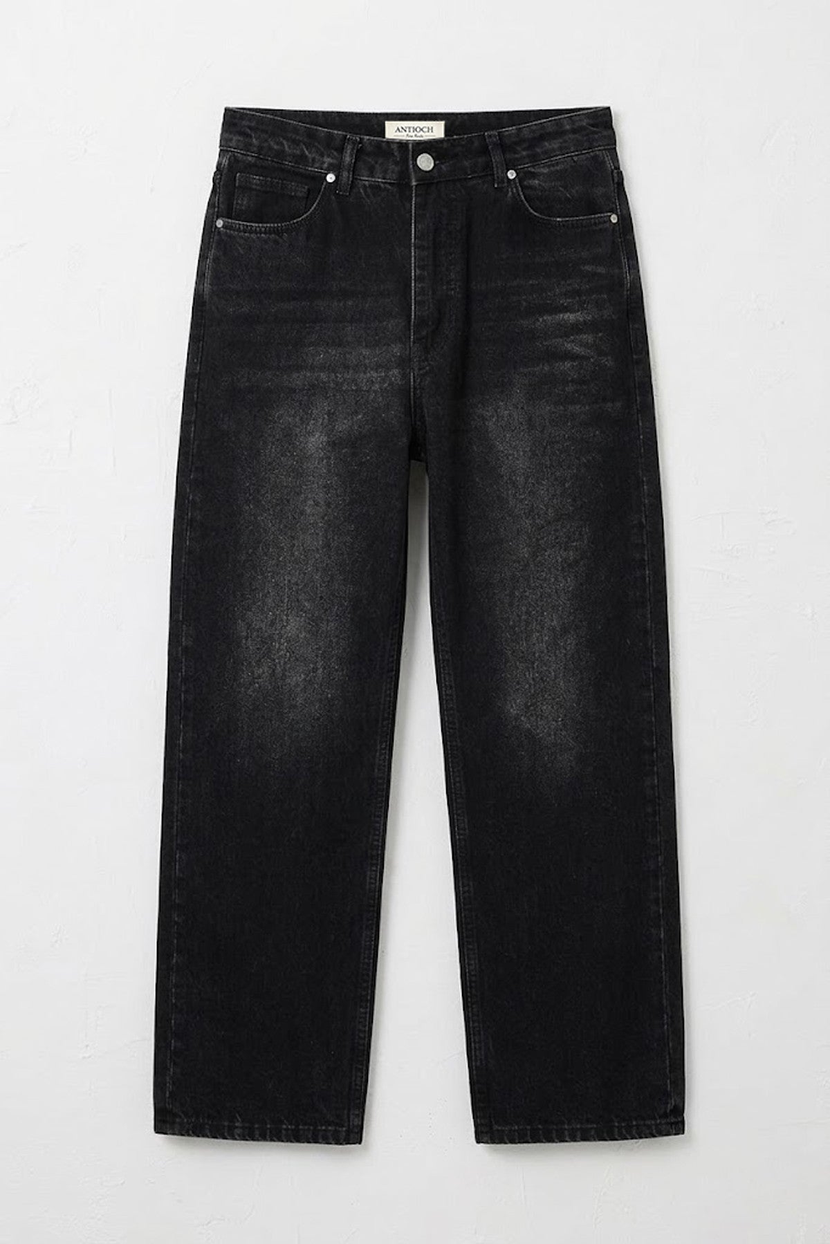 Antioch Siyah Baggy Fit Erkek Jean
