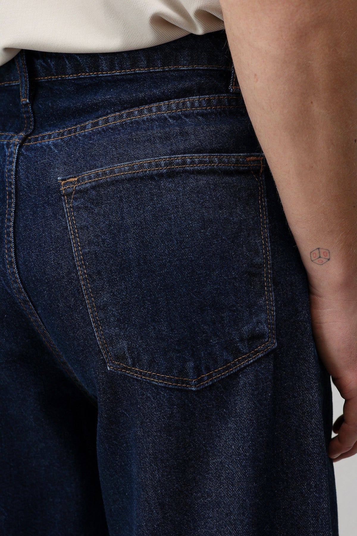 Antioch Siyah Baggy Fit Erkek Jean