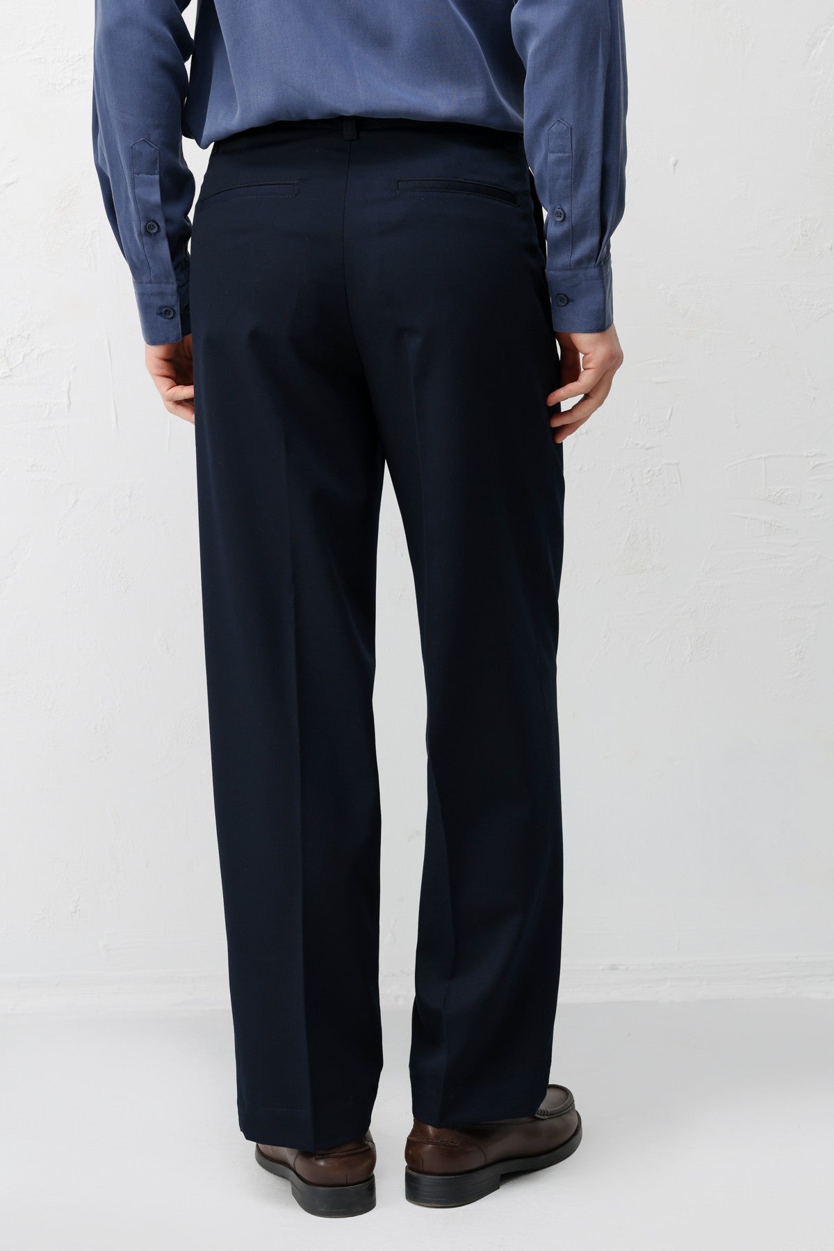 Antioch Siyah Straight Fit Erkek Pantolon