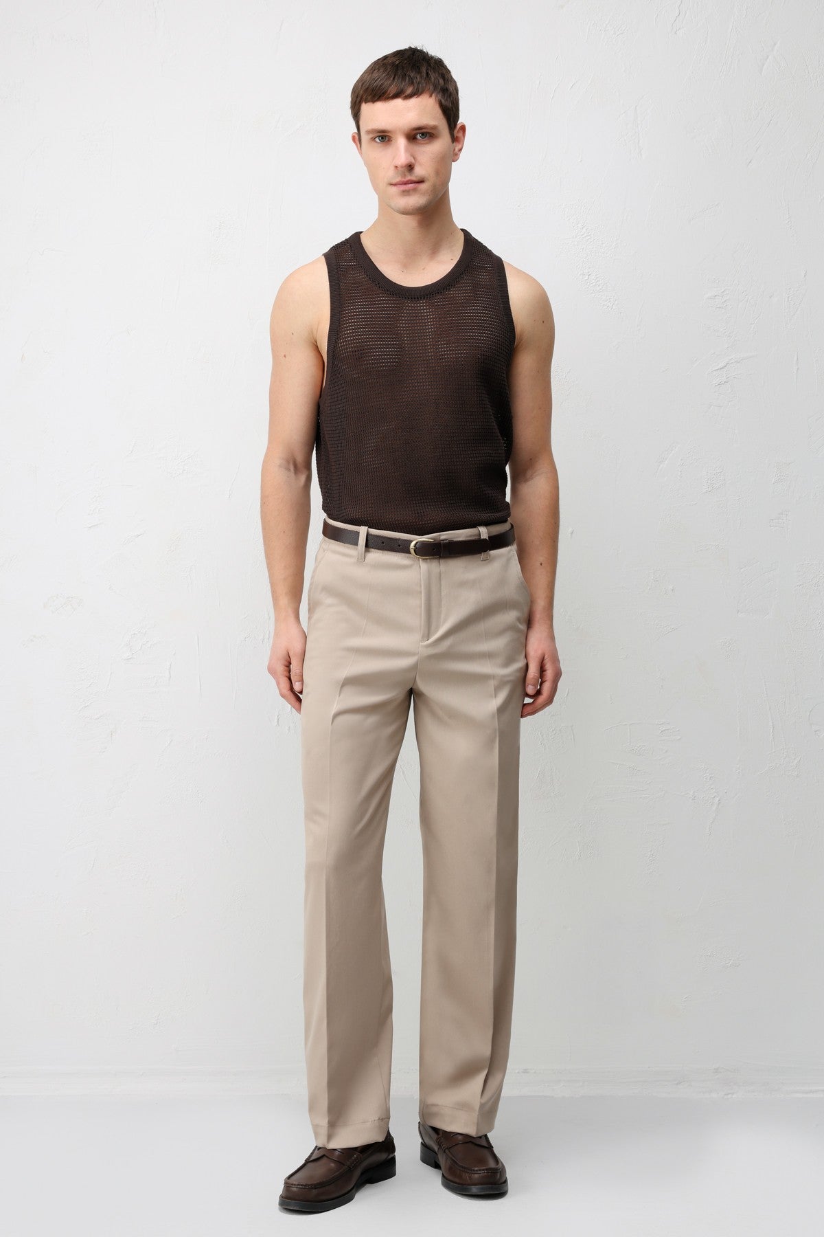 Antioch Siyah Straight Fit Erkek Pantolon