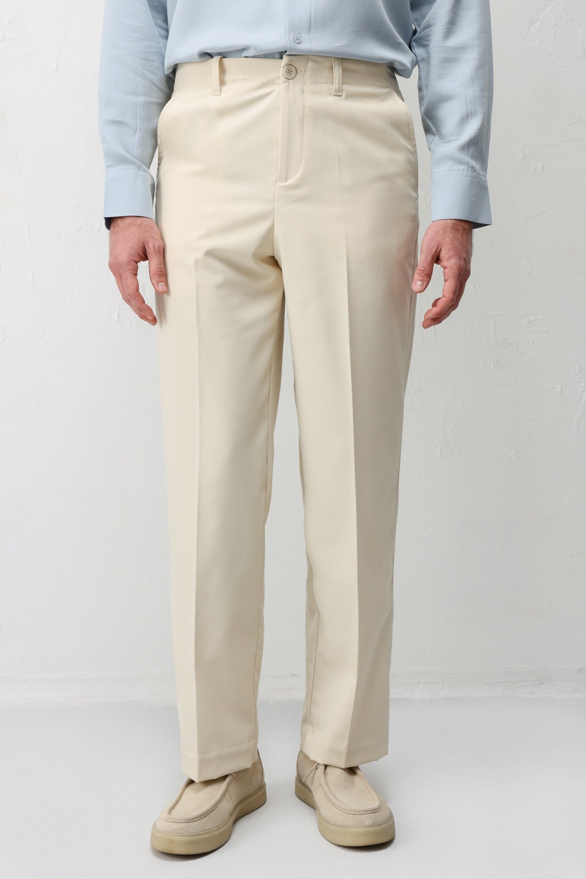 Antioch Siyah Straight Fit Erkek Pantolon