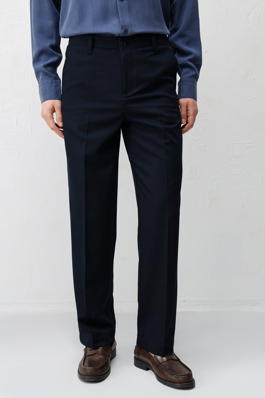 Antioch Siyah Straight Fit Erkek Pantolon